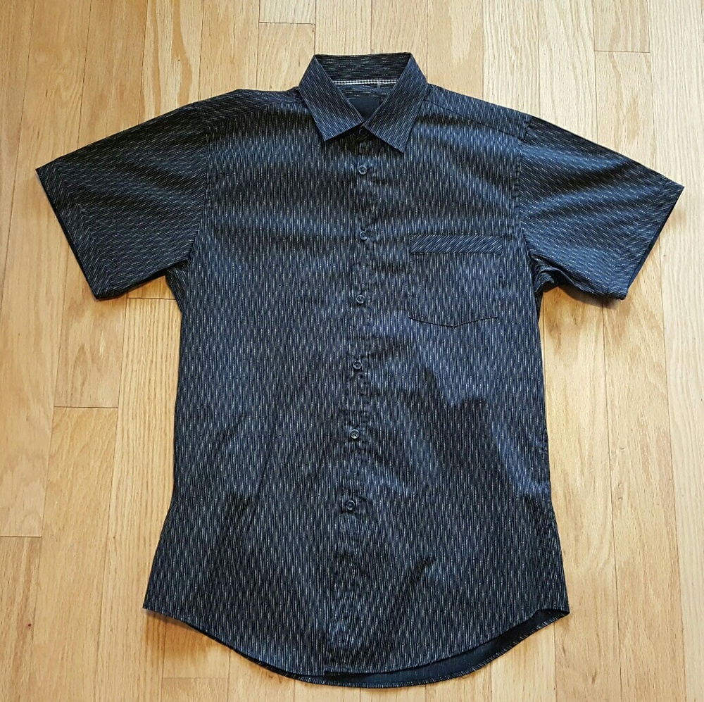 Nicole Miller Small Button-Down Black